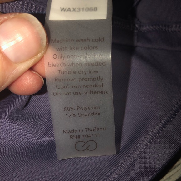 Calia Elastic Back Long Sleeve Cadet - Picture 7 of 7